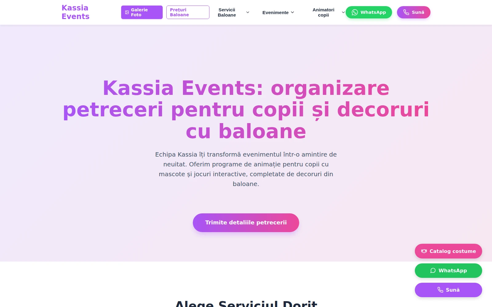 Portofoliu Kassia Events